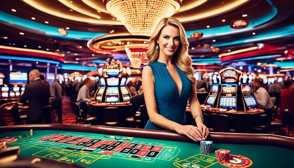 Mesin slot online populer dengan simbol warna-warni